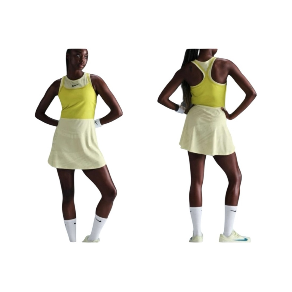 NWT Nike Court SLAM Melbourne Dri-Fit Tennis Dress FZ6463-331 $130 Women’s XS